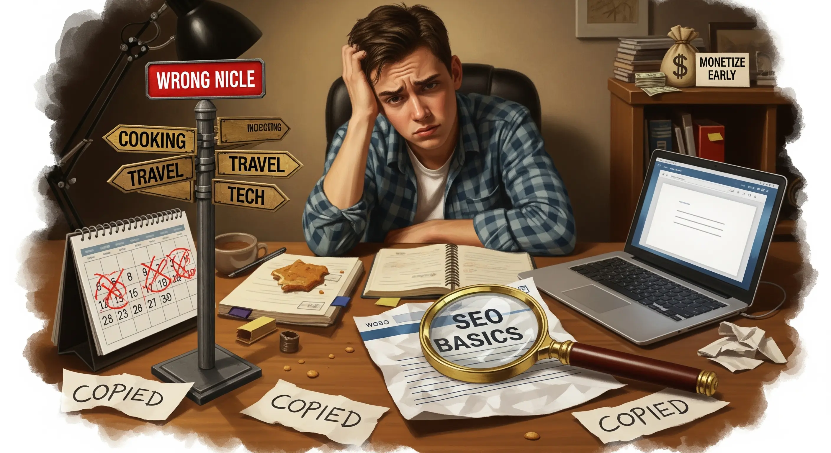 blogging mistakes for beginners