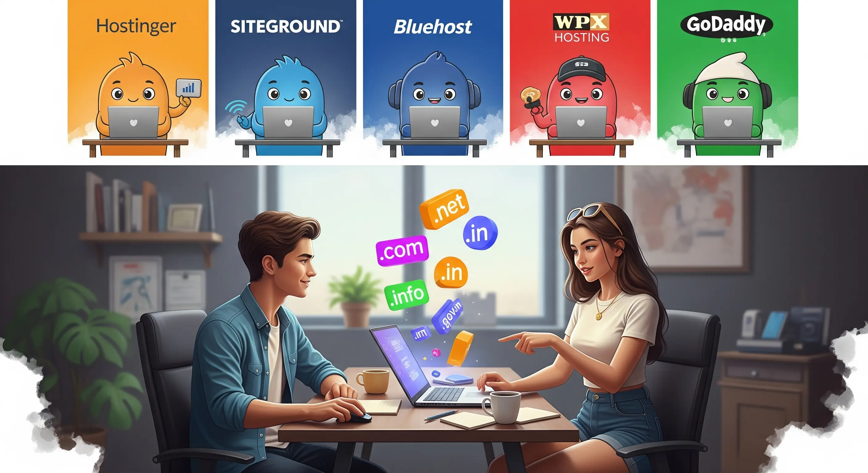 domain and hosting for website