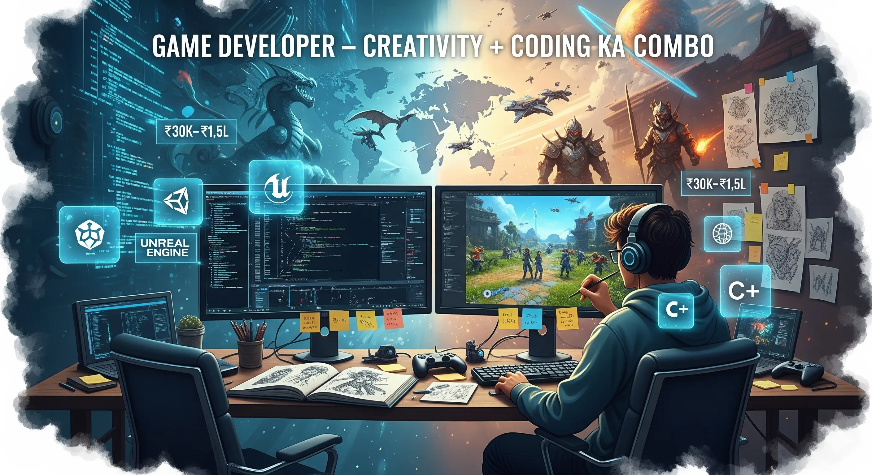 game developer salary in India
