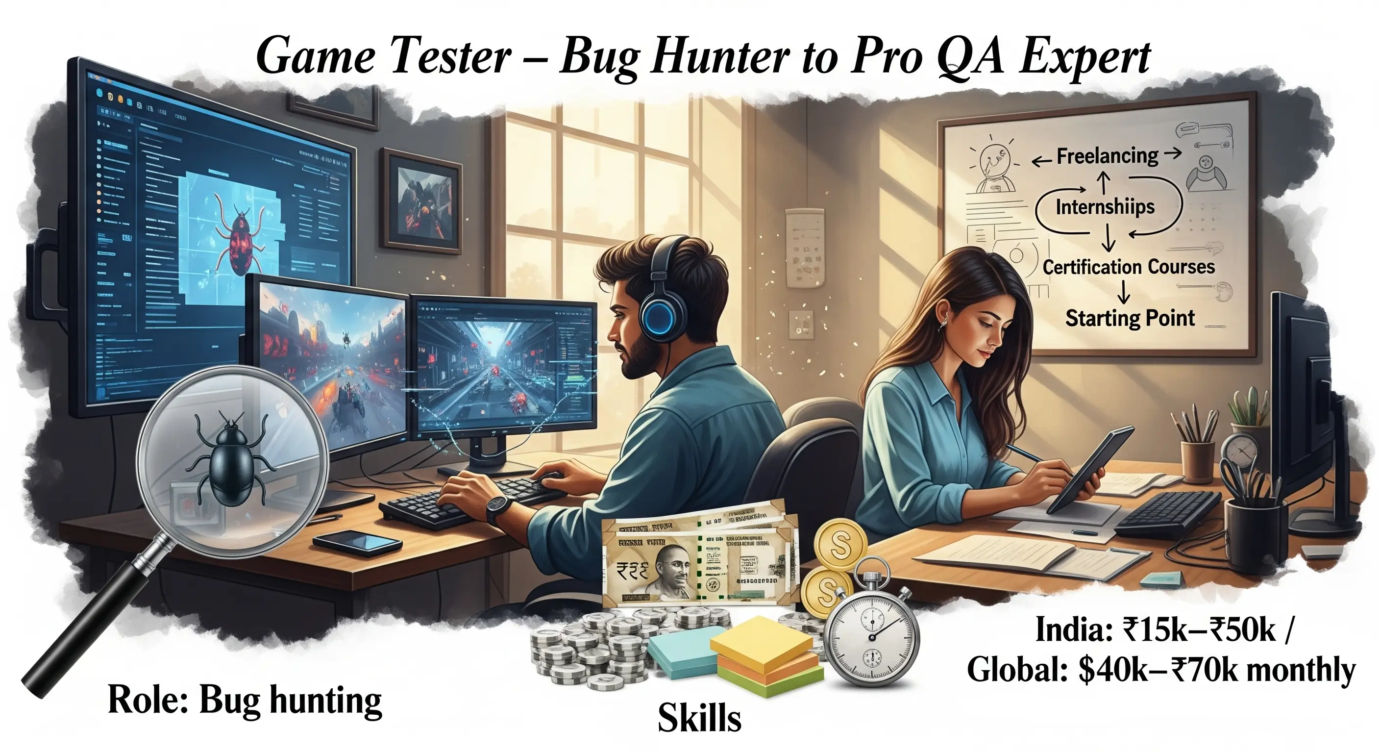 game tester job in India