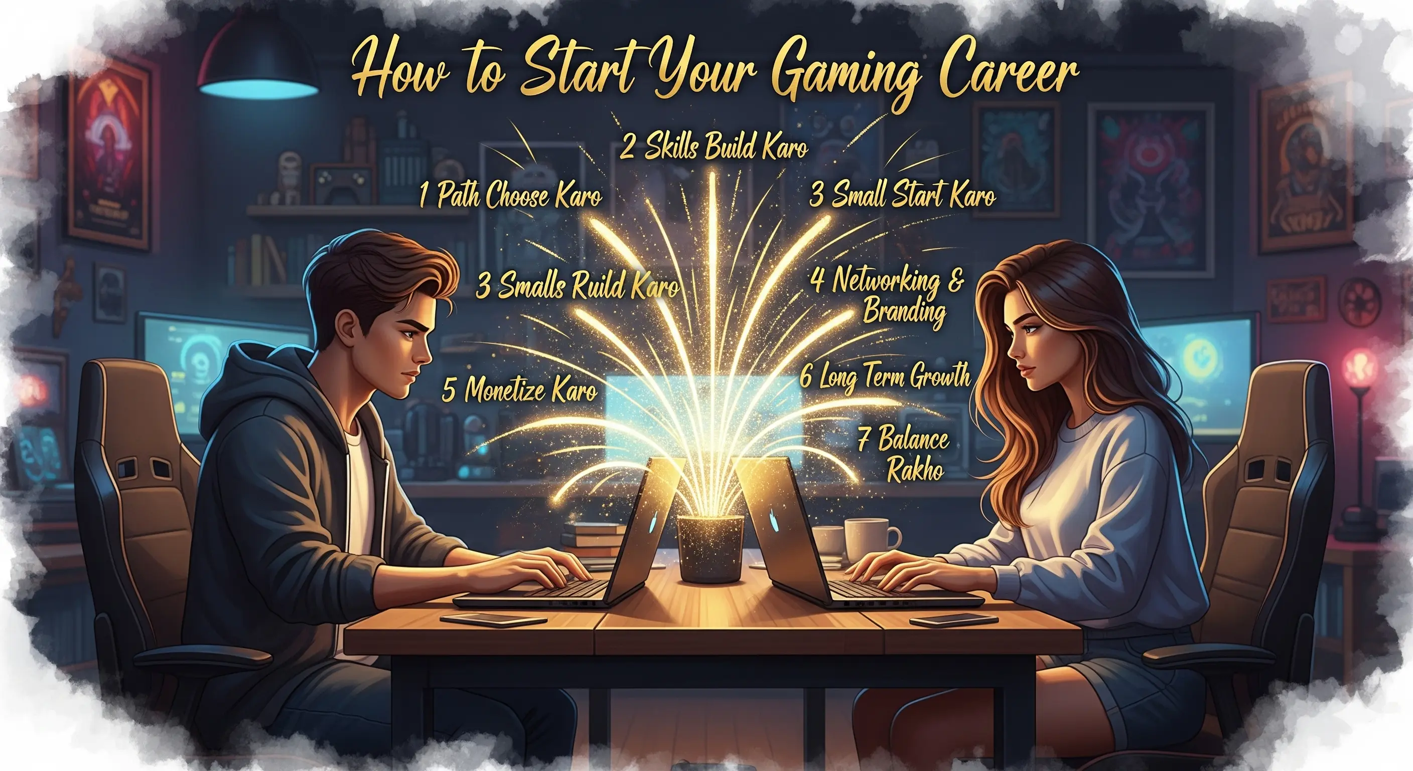 how to start esports career in India
