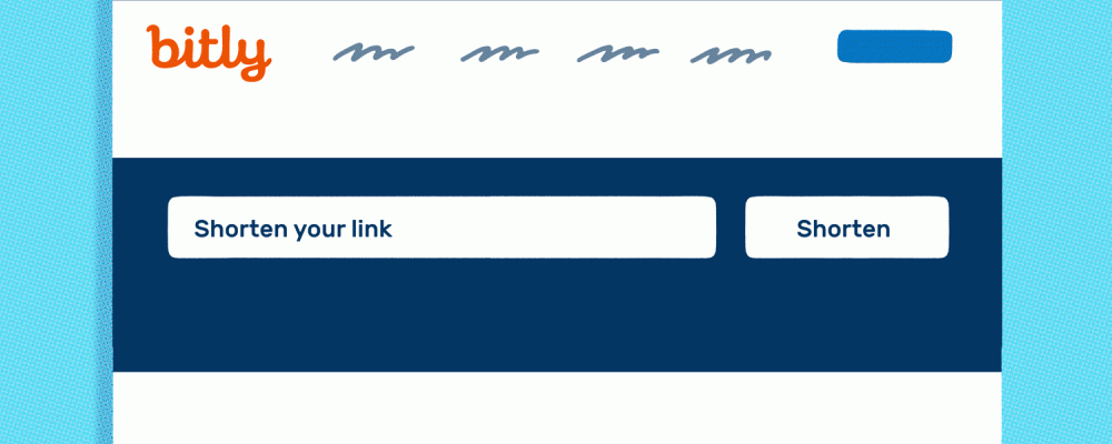 Branded short link example